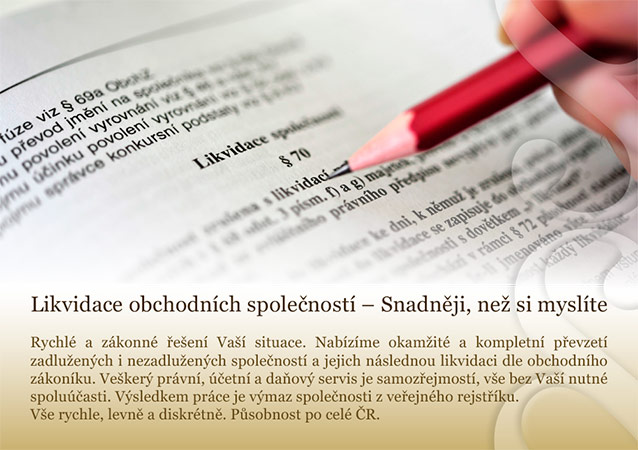 Likvidace obchodních společností – Snadněji než si myslíte.